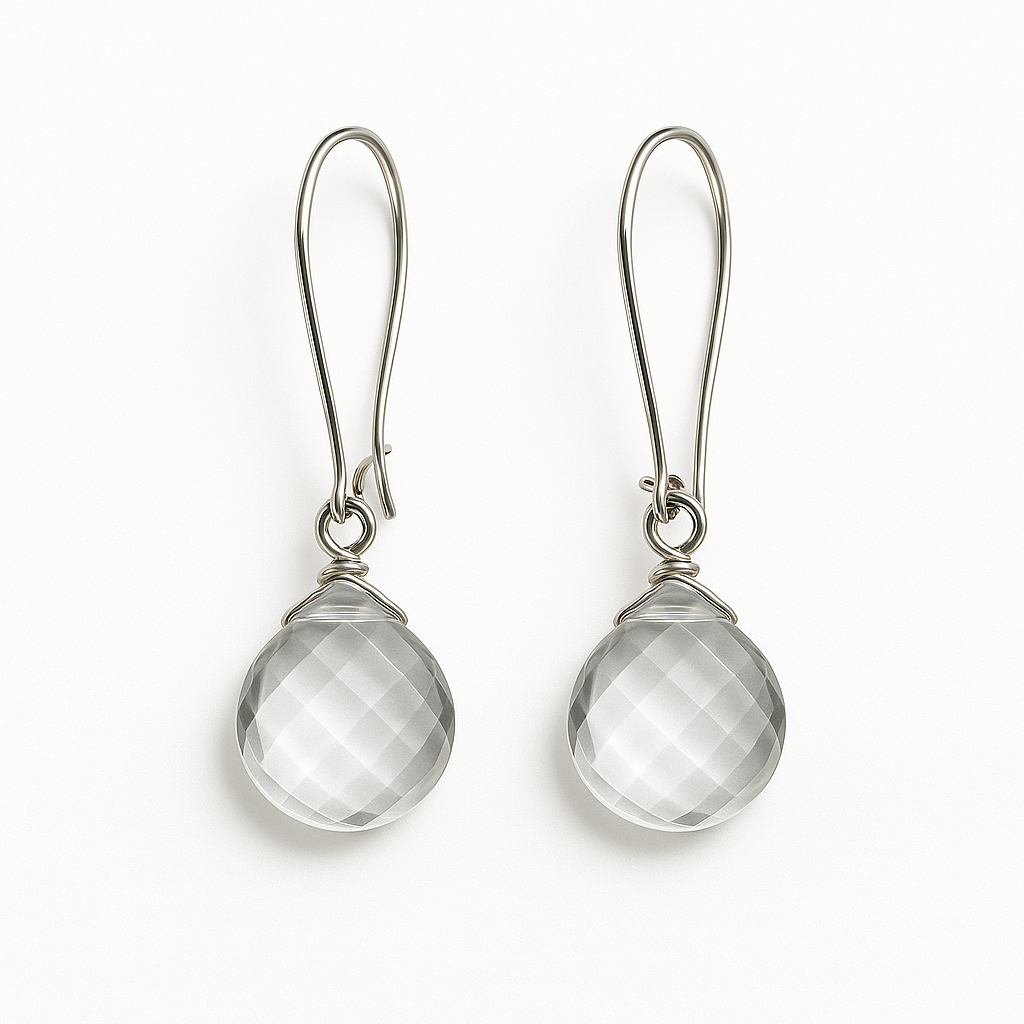 Clear Dew Earrings