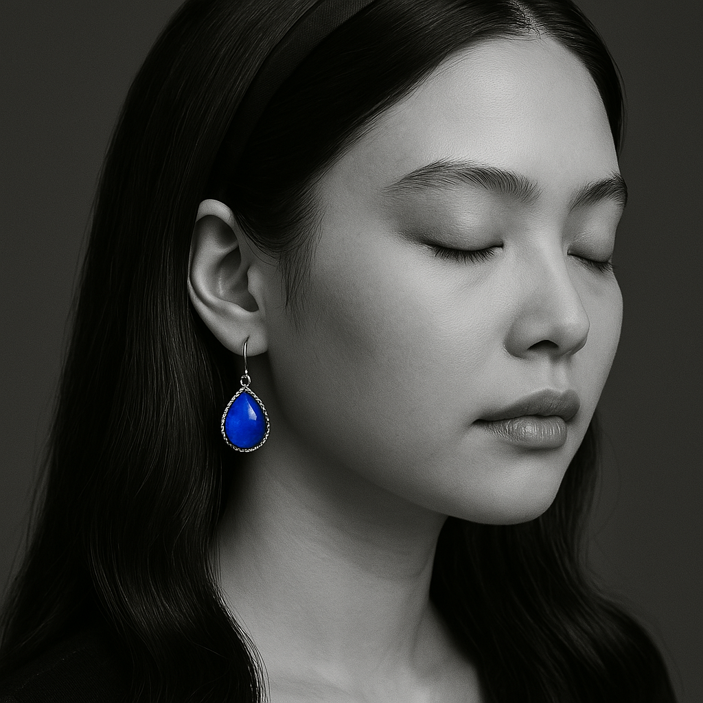 Blue Dew Earrings