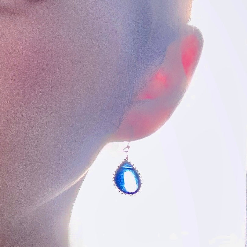 Blue Dew Earrings