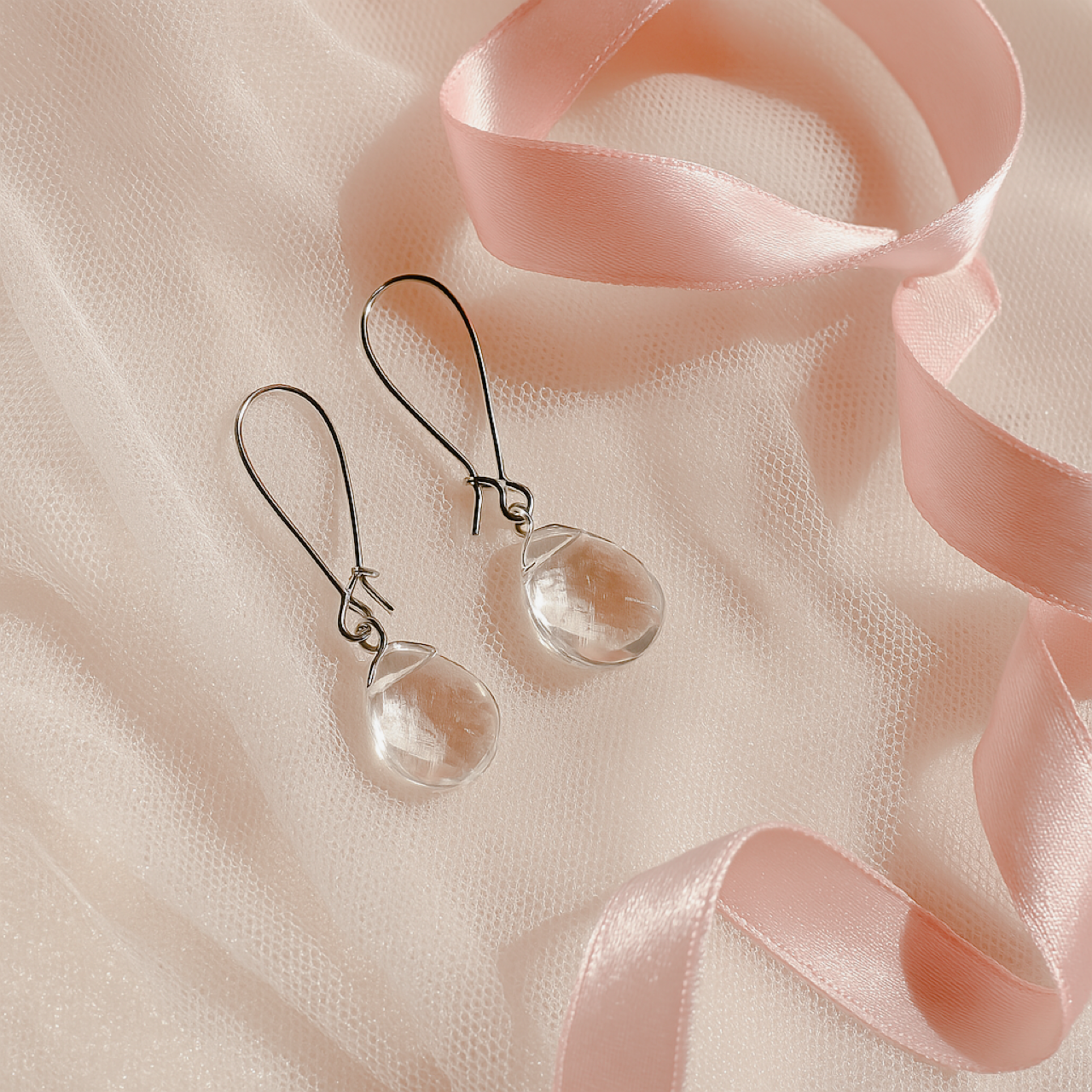 Clear Dew Earrings