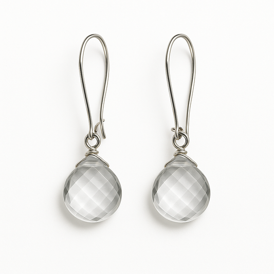 Clear Dew Earrings