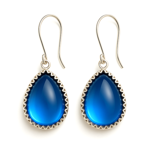 Blue Dew Earrings
