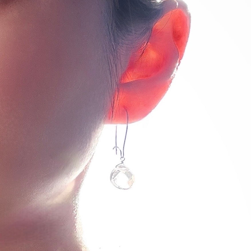 Clear Dew Earrings