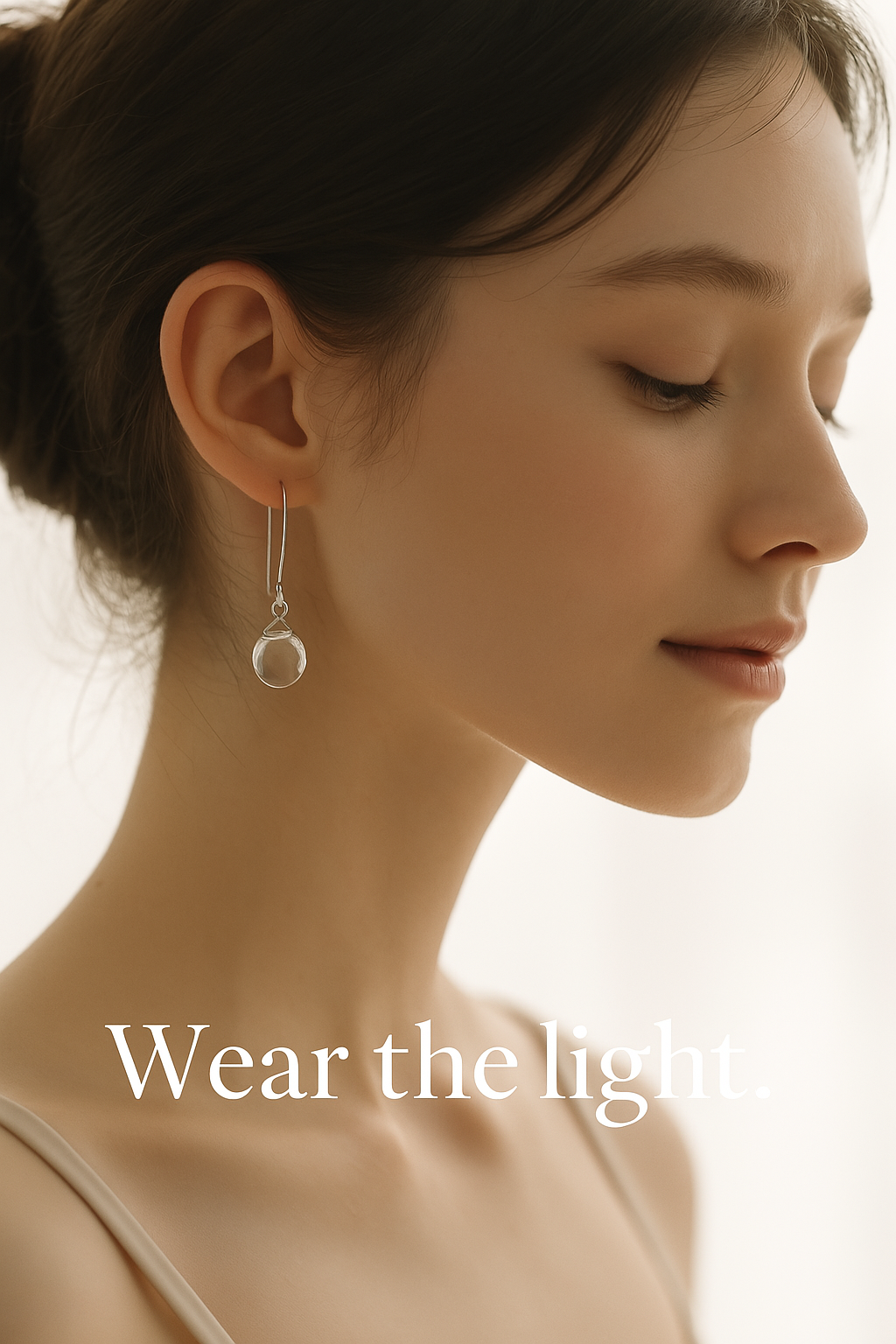 Clear Dew Earrings